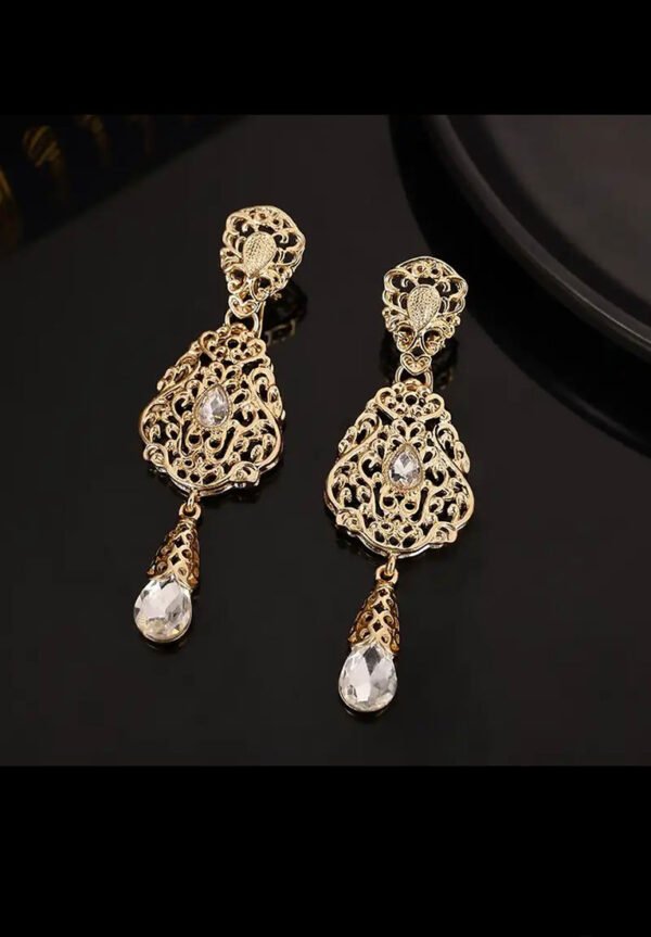 Boucles d’oreilles doré