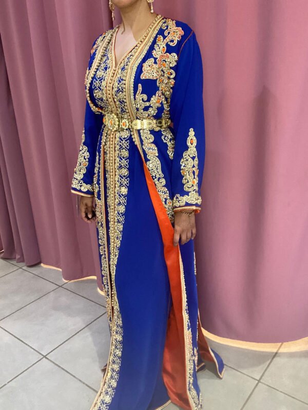 Caftan chiara bleu – Image 3