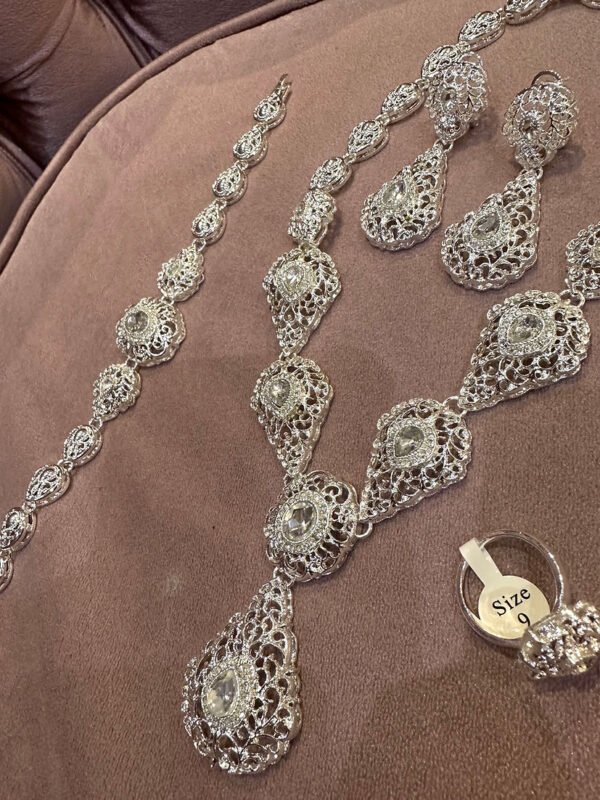 Parure beldi argenté – Image 3