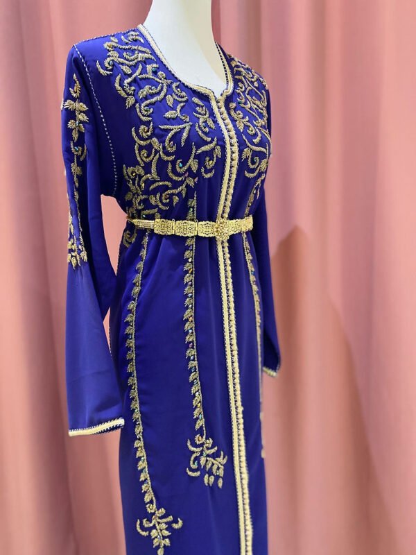 Caftan bleu