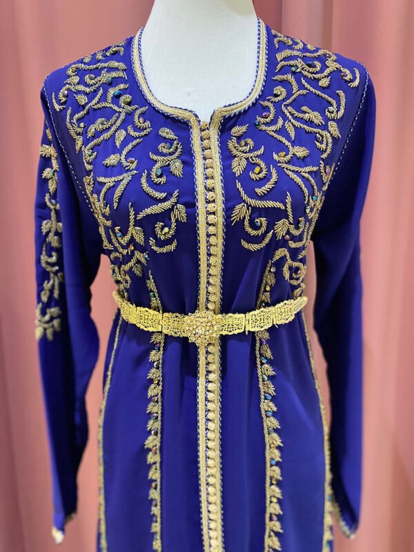Caftan bleu – Image 2