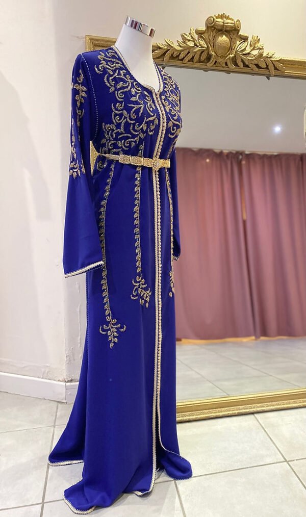 Caftan bleu – Image 3