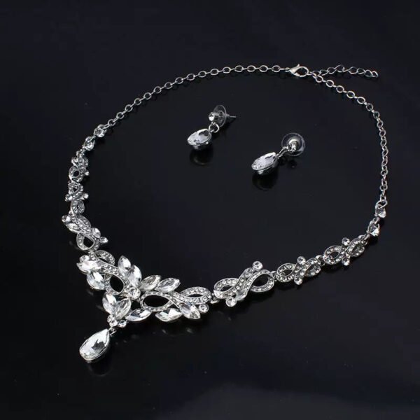 Parure argenté