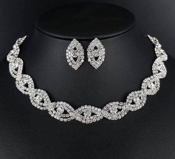 Parure argenté
