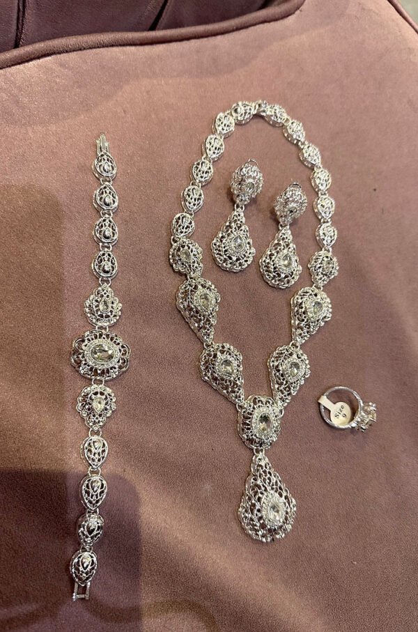 Parure beldi argenté – Image 3