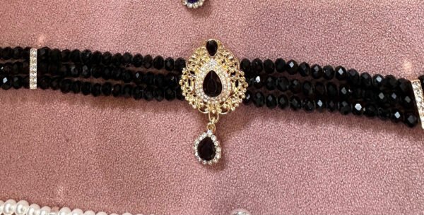 Parure beldi doré noir – Image 2