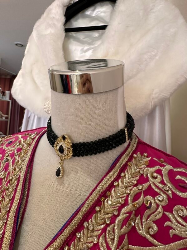 Parure beldi doré noir – Image 6