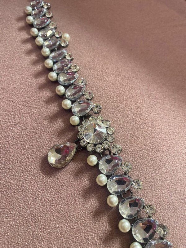 Bijoux de front perles et strass
