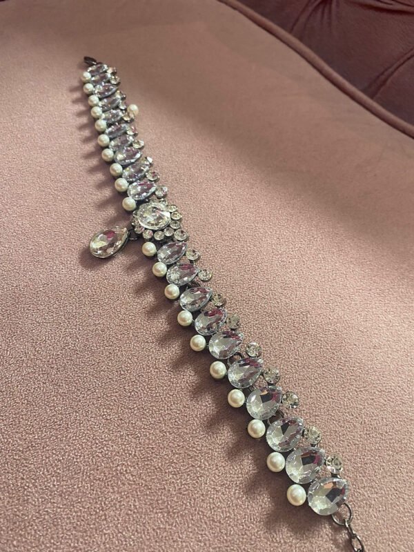Bijoux de front perles et strass – Image 3