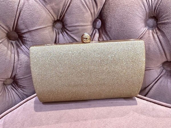 Clutch rigide doré – Image 4