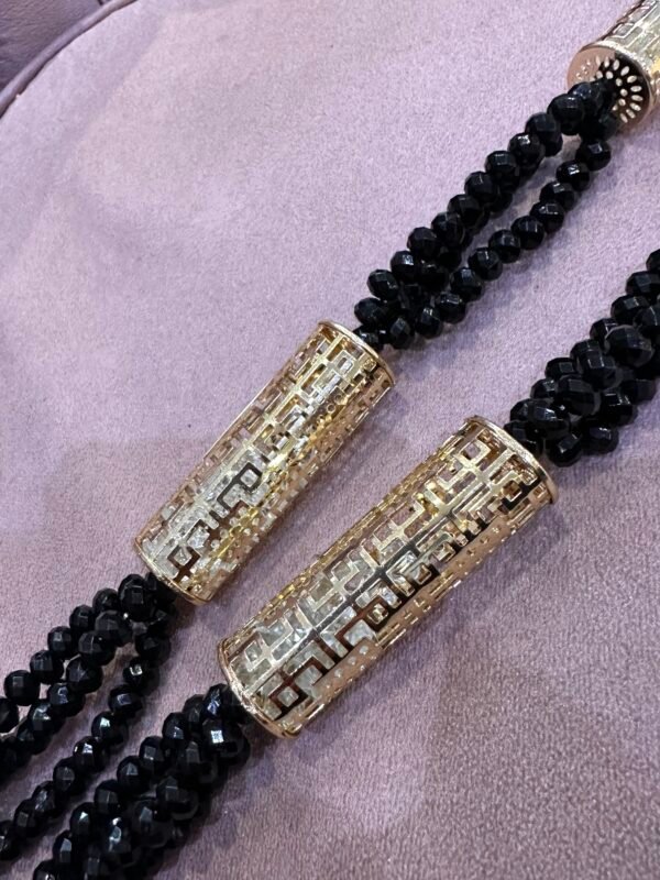 Collier chaoui noir et doré – Image 4