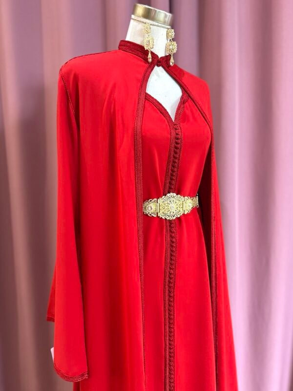 Caftan rouge – Image 4