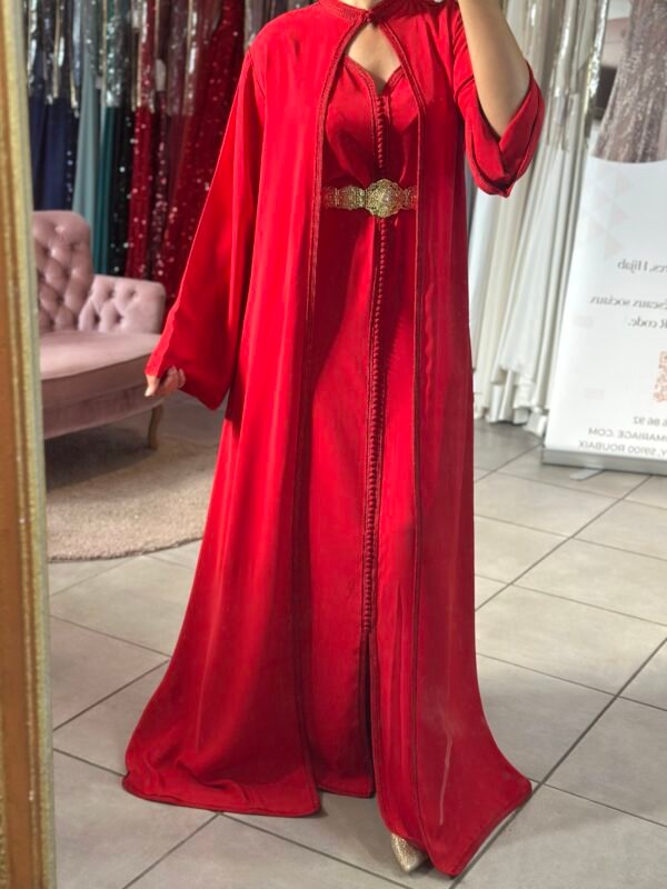 Caftan rouge – Image 3