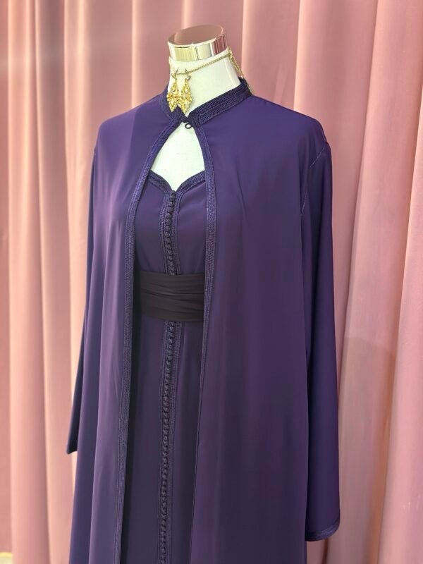 Caftan Clara violet