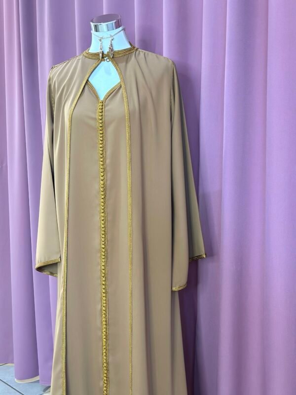 Caftan clara camel – Image 7