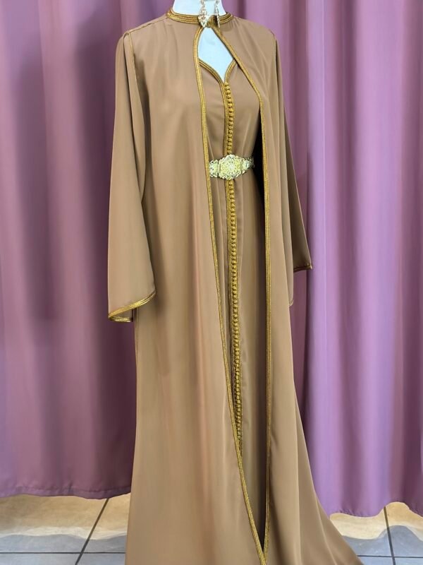 Caftan clara camel – Image 2