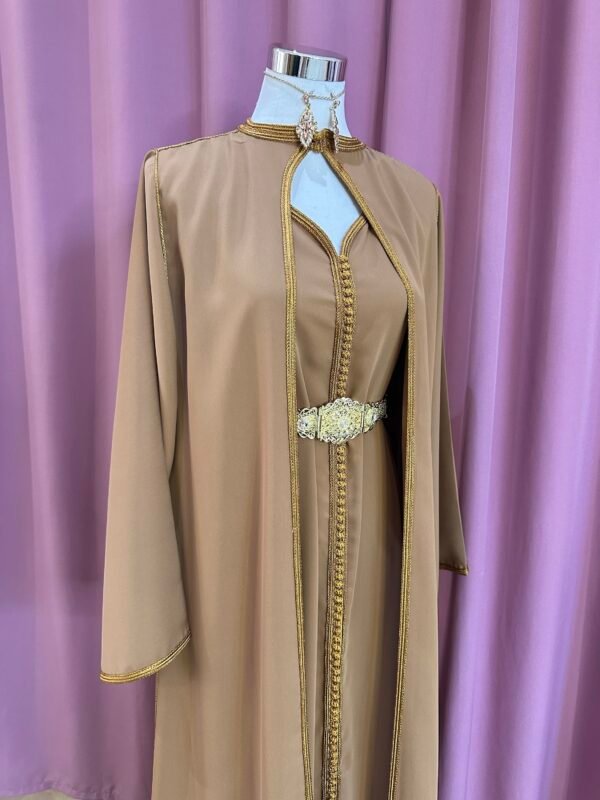Caftan clara camel
