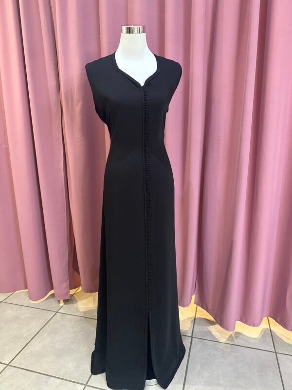 Caftan Clara  noir – Image 4