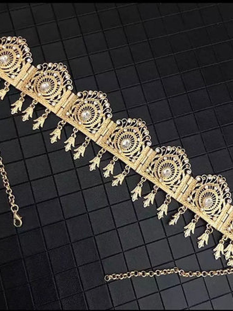 Bijoux de front style oriental doré2