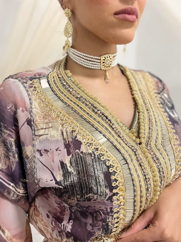 Caftan hadjira taupe2